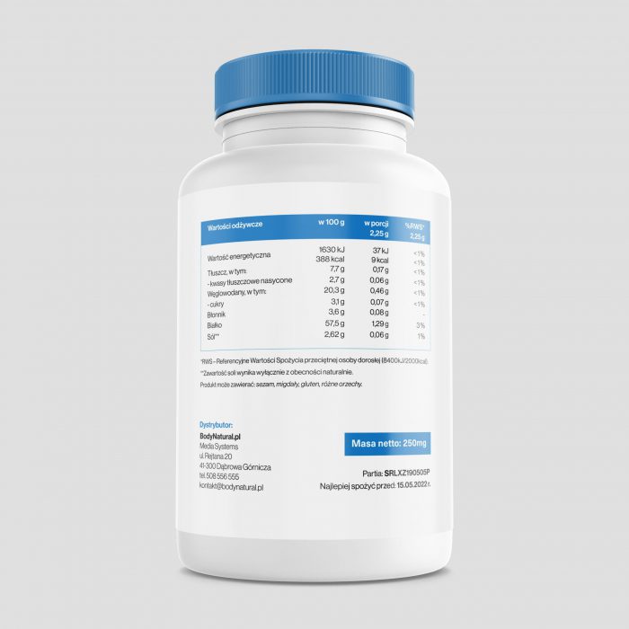 Spirulina BodyNatural 1000 tabletek